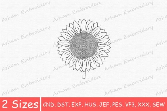 Simple Sunflower Line Art: A Minimalist Delight