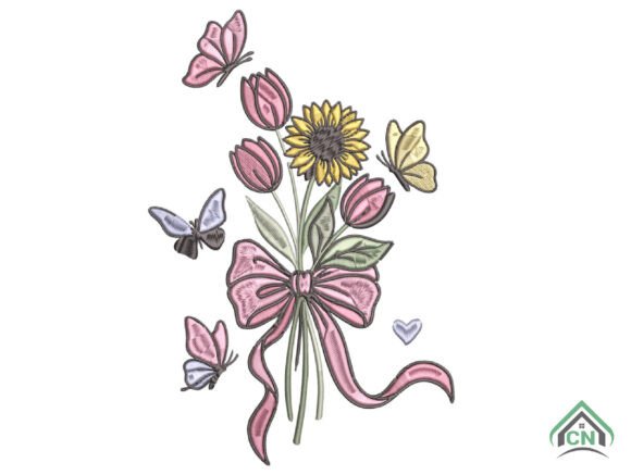 Spring Floral Butterfly Embroidery Review