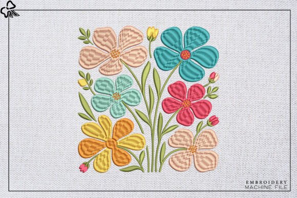 Summer Floral Bouquet Embroidery Review