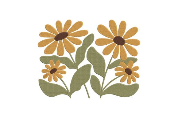 Sunflower Embroidery Design: A Festive Addition