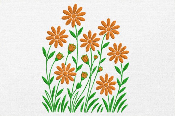 Wild Daisy Embroidery: A Boho Floral Delight