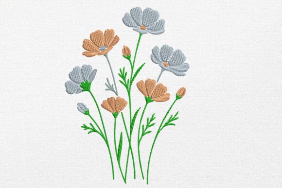 Wildflower Embroidery: A Minimalist Boho Delight